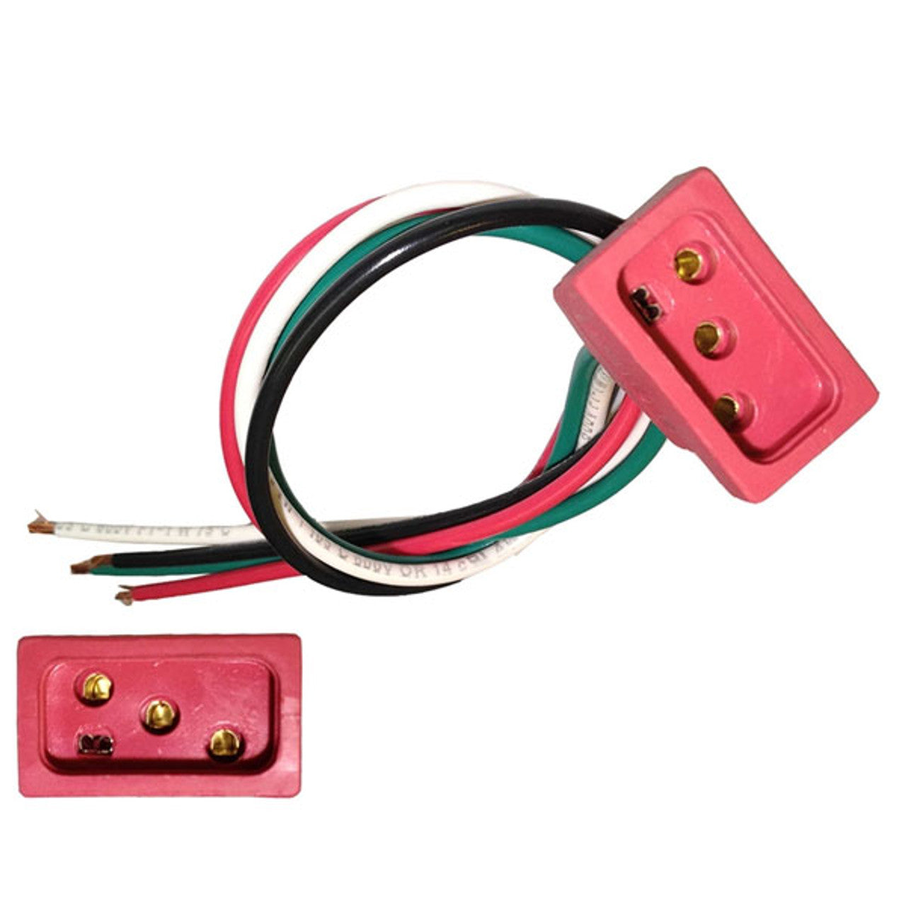 Generic 2 Speed, 240 Volt Mini J&J Pump receptacle (RED)