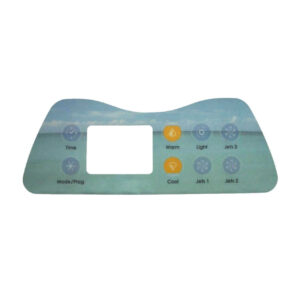 Artesian Island Spa Topside Overlay 8 Button