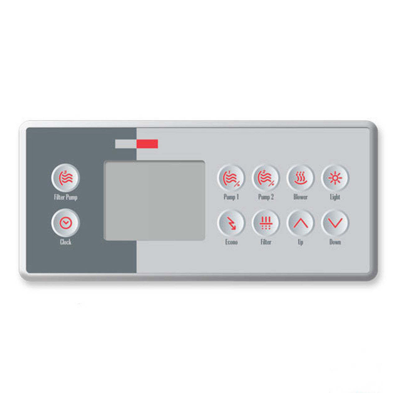 Gecko Commande de pont Gecko TSC-4-10K-GE1 avec superposition