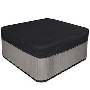 Hot Tub Cover Cap 8x8 - Black Protex