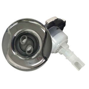 Marquis S/S Gris Wave Style Jet, cadran 3-5/16", Spinner