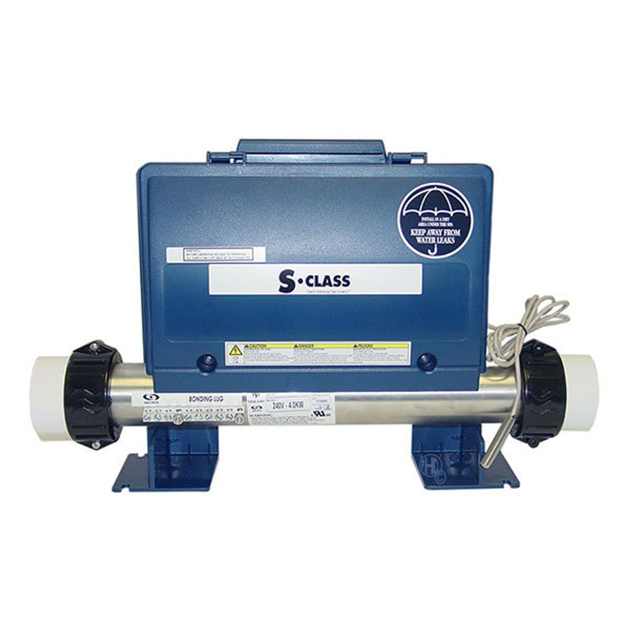 Gecko Pack spa Gecko Classe S, chauffage 4 kW, 2 pompes + pompe de circulation, souffleur, AMP
